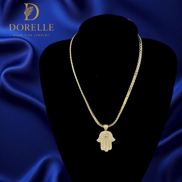 Chain & Pendant 14K Gold - Plated