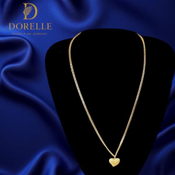 Chain & Pendant 14K Gold - Plated