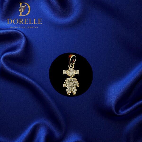 Medium Pendant 14K Gold Plated
